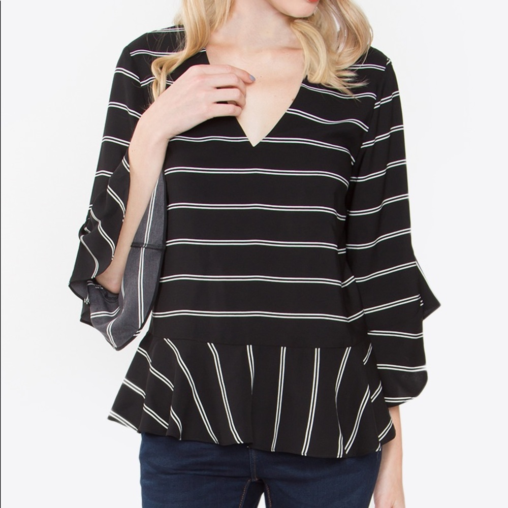 Janice Striped Top